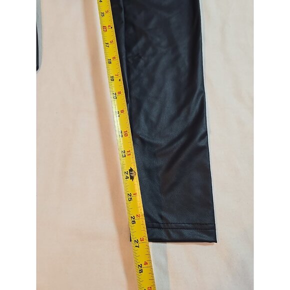 OFFLINE By Aerie Real Good Faux Leather High Rise Legging Navy Size M  New - Picture 16 of 16